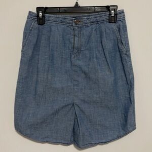 BANANA Republic Chambray Mini Skirt Size 2